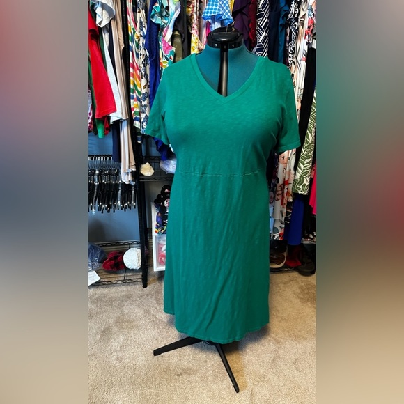 torrid Dresses & Skirts - Torrid Midi Cotton Slub Side Slit Dress Size 26